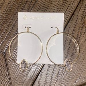 Kendra Scott hoop earrings